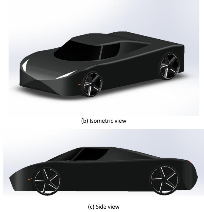 Baseline body — SolidWorks model