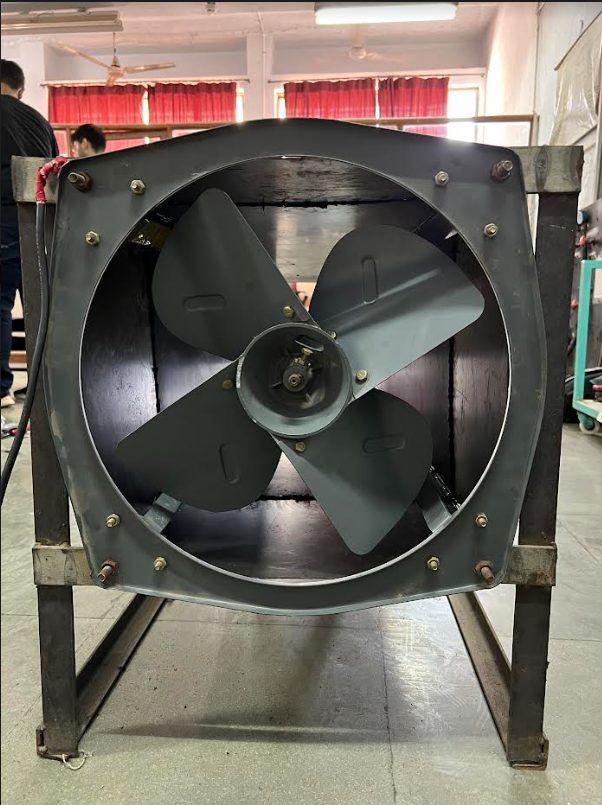 Axial fan drive section